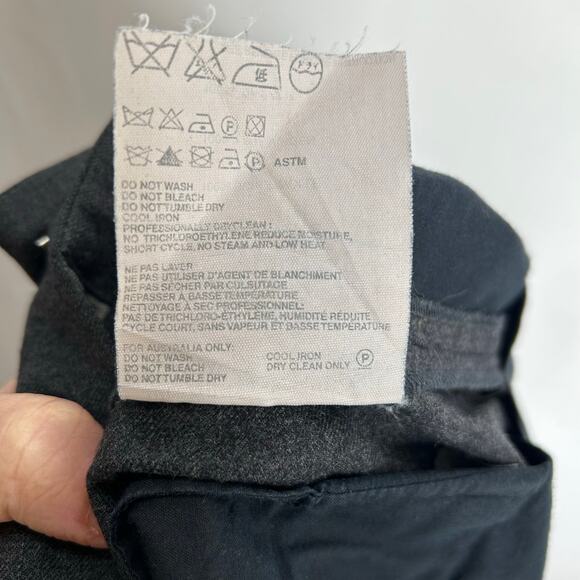 Miu Miu gray wool trousers wide leg size 30 - Picture 6 of 6